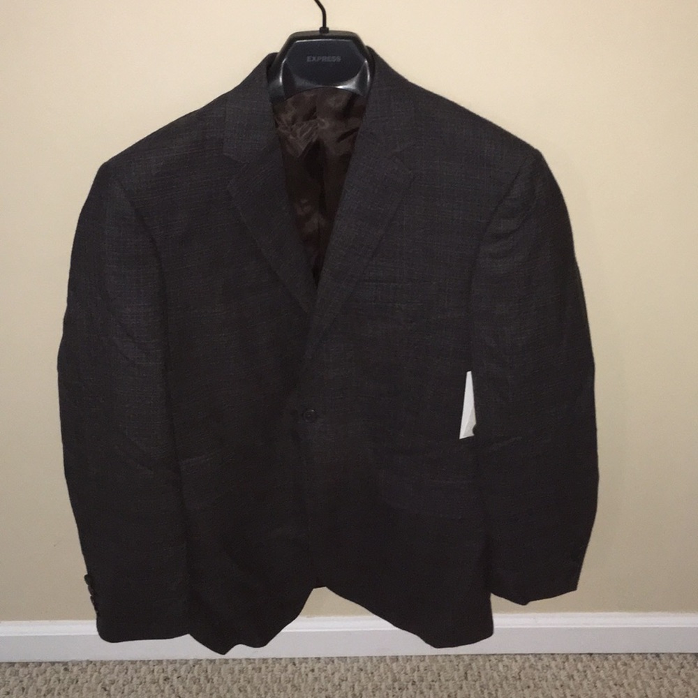 BRAND NEW Calvin Klein charcoal blazer.Never worn